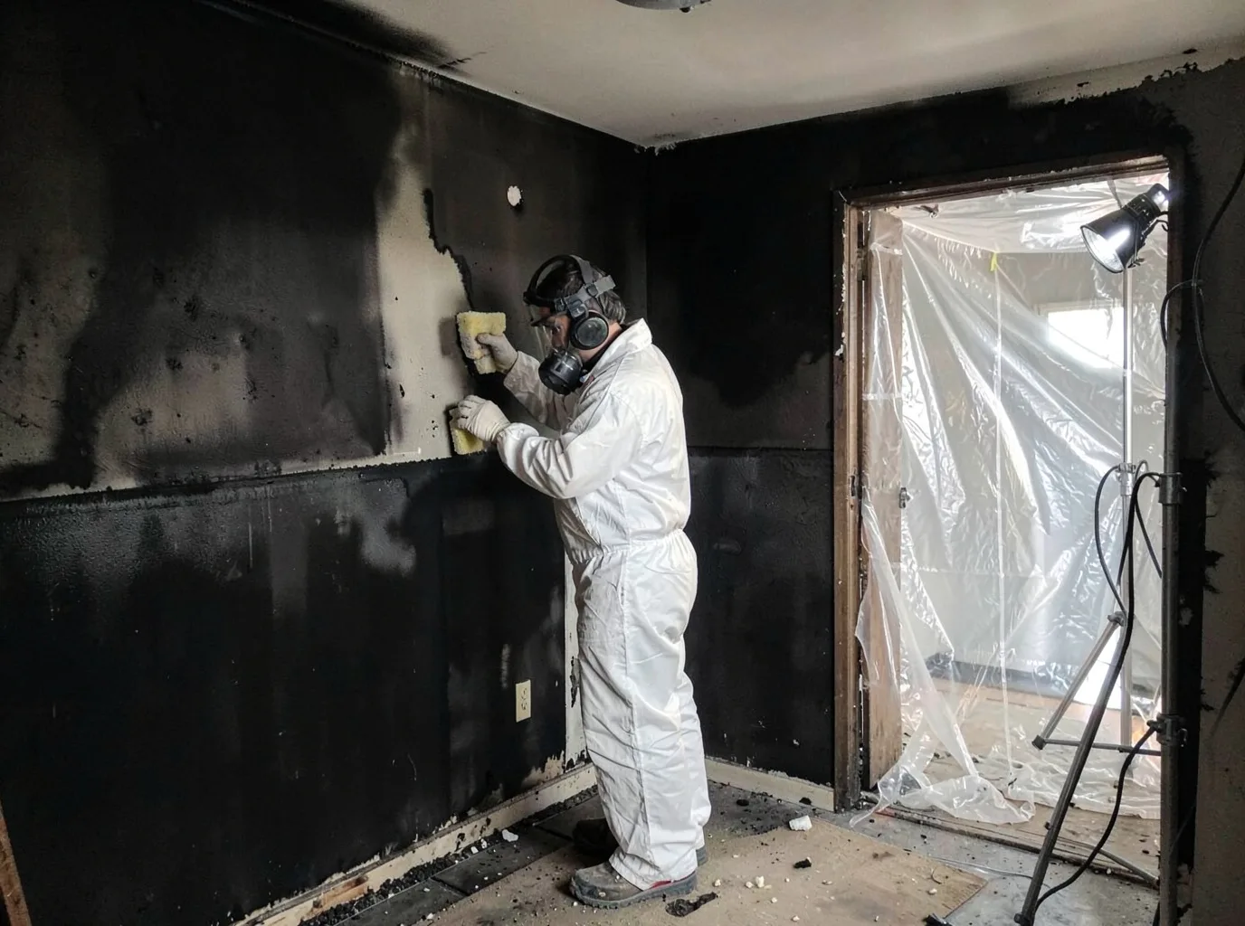 Fire Damage Restoration company in Grassflat, PA